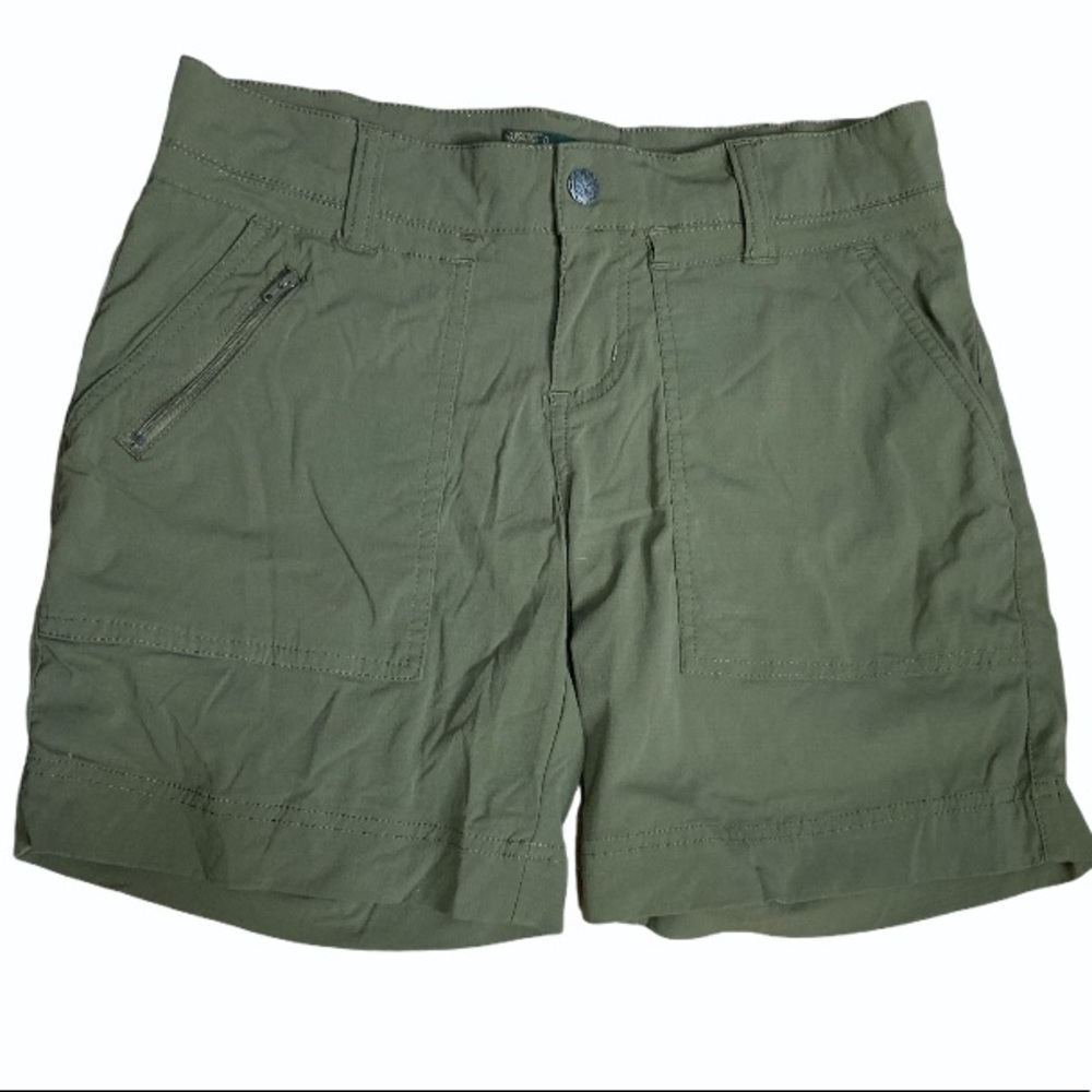 Prana army green Shorts size 6